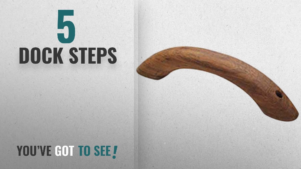 Top 10 Dock Steps [2018]: Whitecap Teak Boat Grab Handle