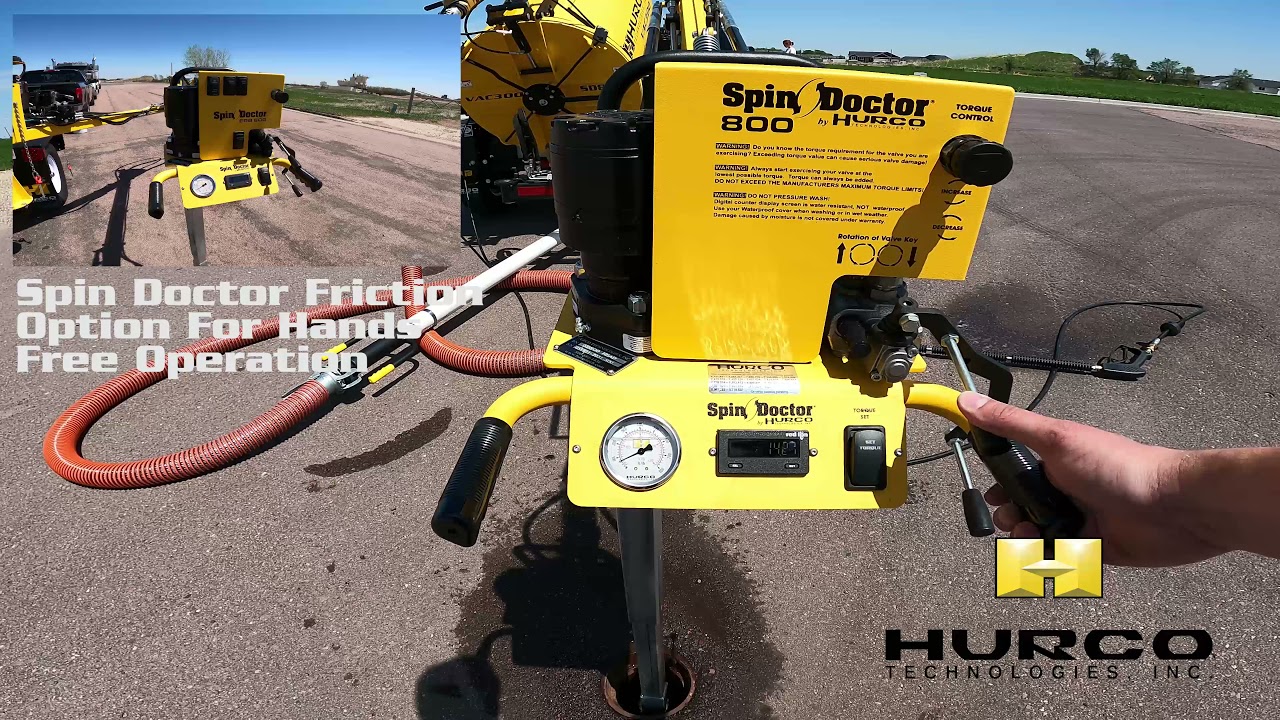 VAC300G With SD800 Valve Exerciser Demo | Hurco Technologies