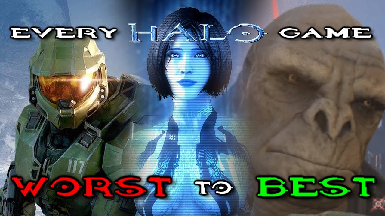 EVERY Halo Game Ranked from Worst to Best