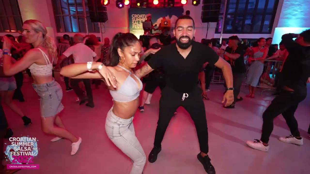 Eddie & Tania - salsa social dancing | Croatian Summer Salsa Festival 2022