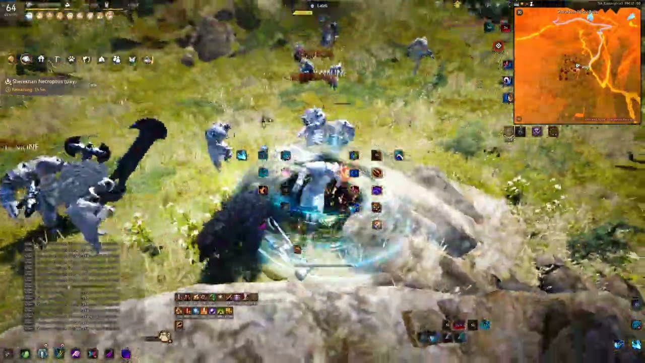 BDO Awake Tamer HP Pot Grind - Sherekhan @309k 44,500 trash/hr, Lvl2 100% loots scroll + Agris