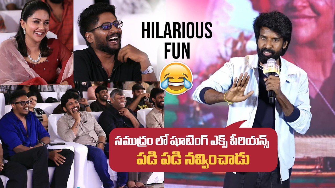 Actor Soori Shares His Shooting Experience in sea👌 | Hilarious Fun Speech😂