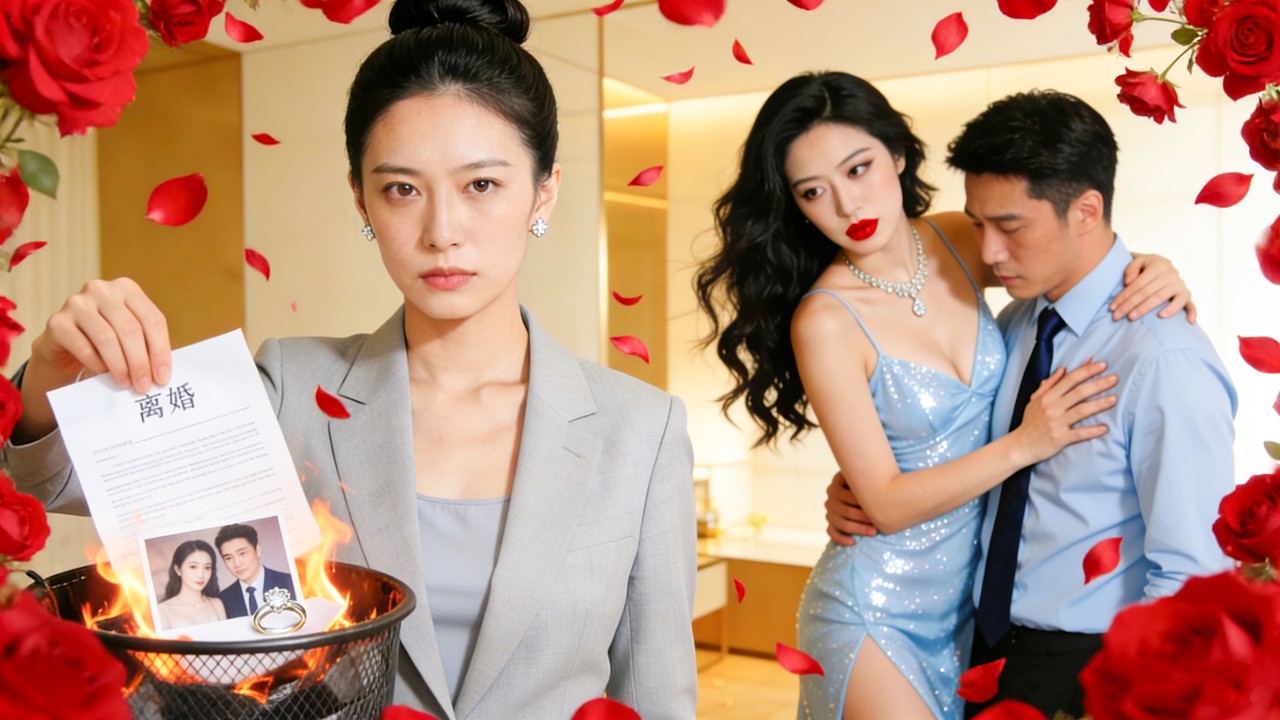 She stayed with him 3 yrs to success, only to find him with his ex. She signed divorce—he regretted.