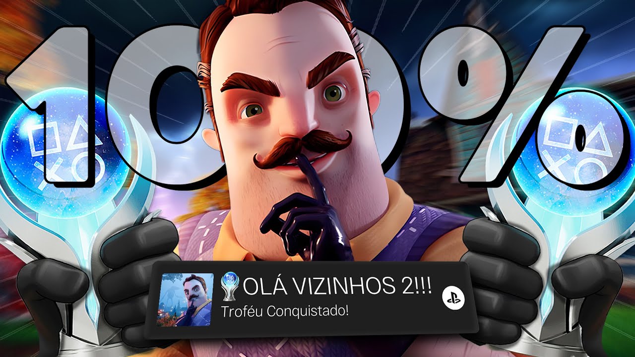 EU FIZ 100% DE HELLO NEIGHBOR 2... E ACHEI FÁCIL!