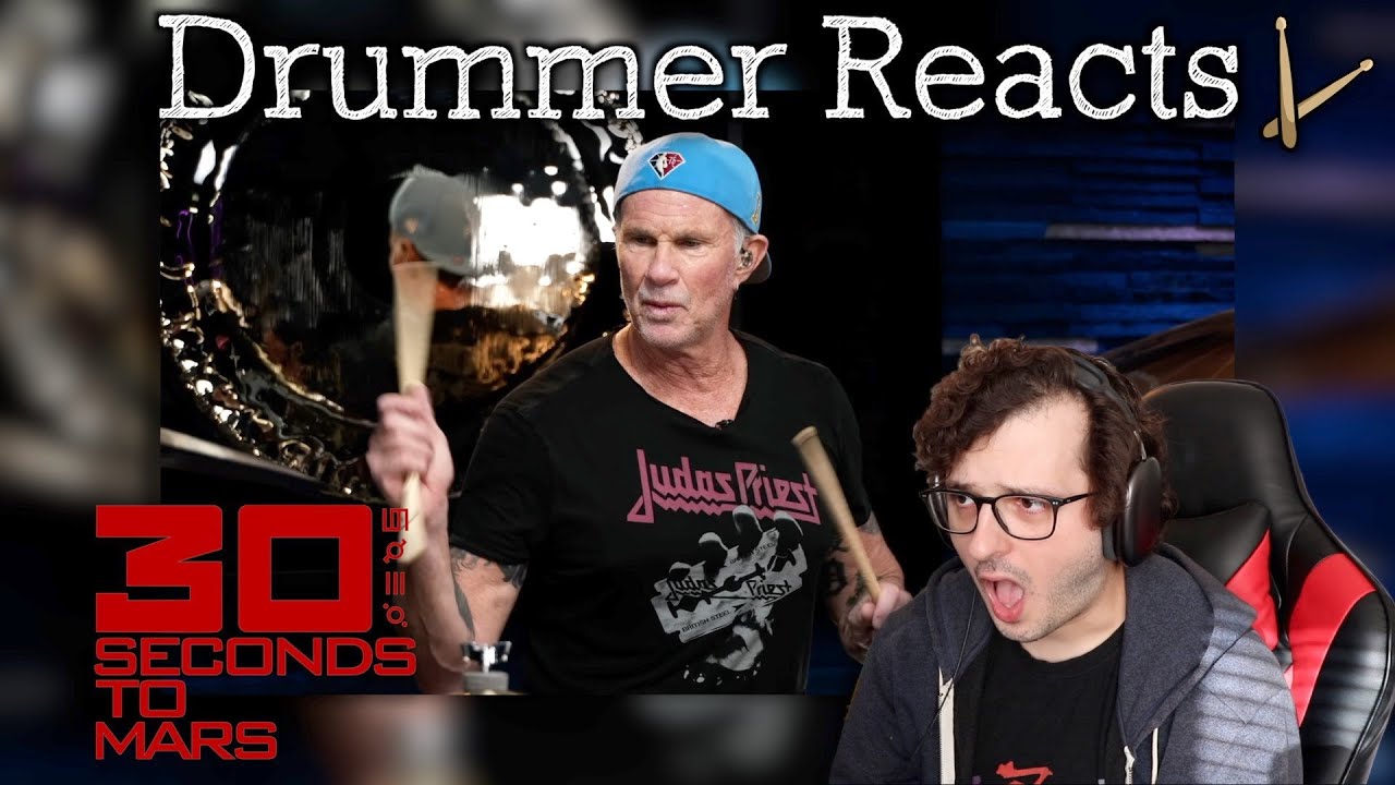 Drummer Reacts to Chad Smith playing The Kill by Thirty Seconds to Mars