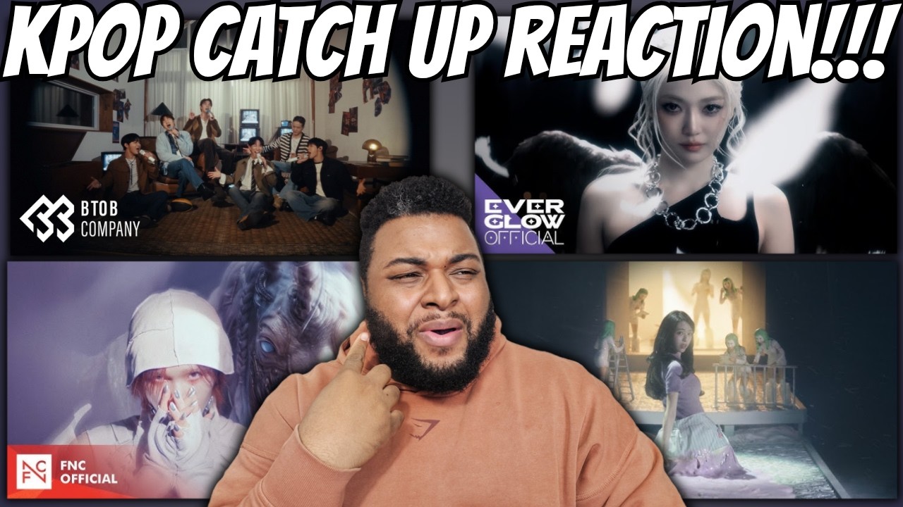 Kpop Marathon | BTOB, P1harmony, Yuna, & Everglow Reaction!