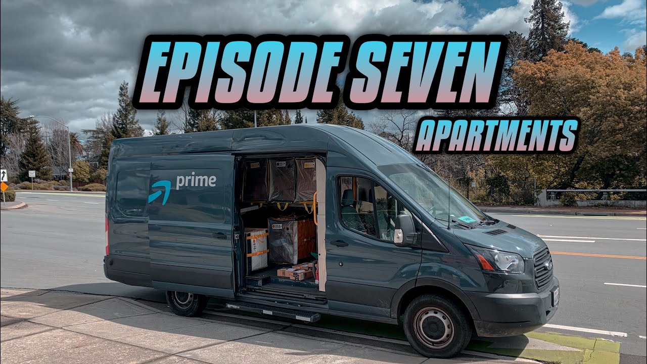 A DAY IN THE LIFE OF AN AMAZON DELIVERY DRIVER (APARTMENTS)