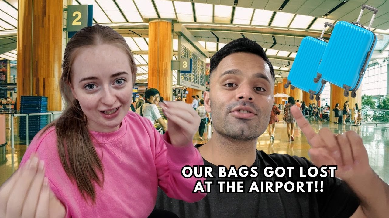 WE LOST OUR BAGS AT THE INTERNATIONAL AIRPORT *SO STRESSFUL*