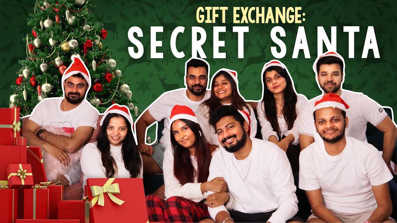 Friends Exchange SECRET SANTA Gifts!🎁🎄❤️ / Mridul Sharma #secretsanta #merrychristmas