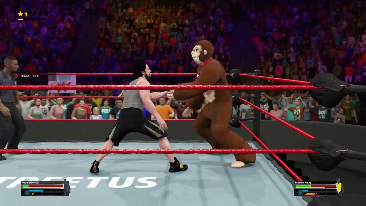 WWE 2K25 Season 6 Part 4 PopularMMOS vs Donkey Kong