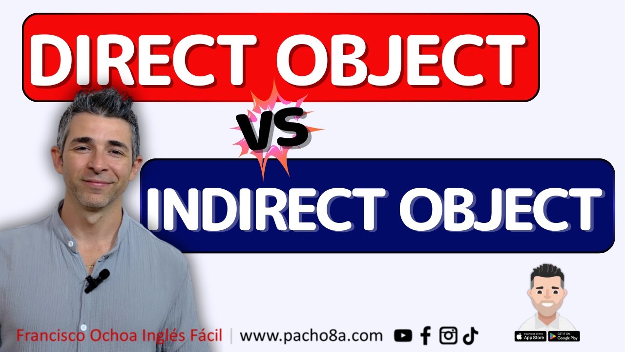 🔴 Objeto Directo e Indirecto en inglés | Esto es todo lo que necesitas saber.