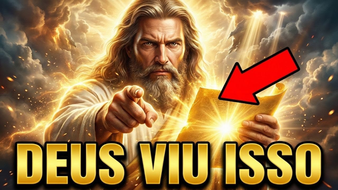Deus observou algo que mudou a forma como Ele te conduziu hoje!