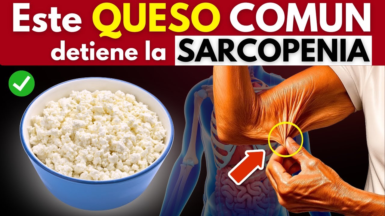 3 QUESOS COMUNES que FORTALECEN tus MÚSCULOS y 3 que los DESTRUYEN SIN QUE LO SEPAS