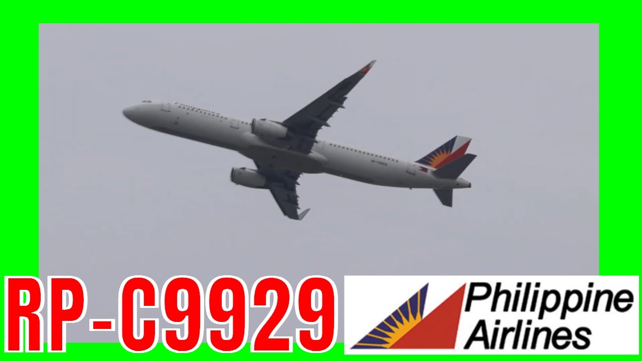 Philippine Airlines AIRBUS A321  RP-C9929 HKG-MNL  PR301  001652