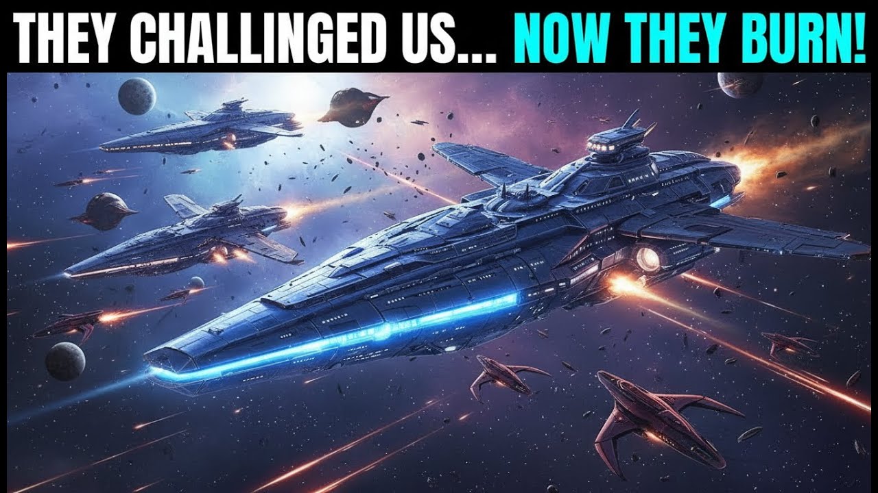 The Galactic Empire Tested Humanity — Our Fleet Only Laughed Back | Animated Stories
