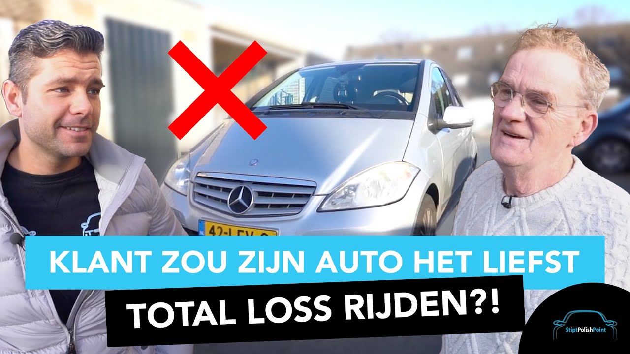 Klant zou zijn auto het liefst TOTAL LOSS rijden, maar Rick lapt hem op!  - Stipt Polish Point