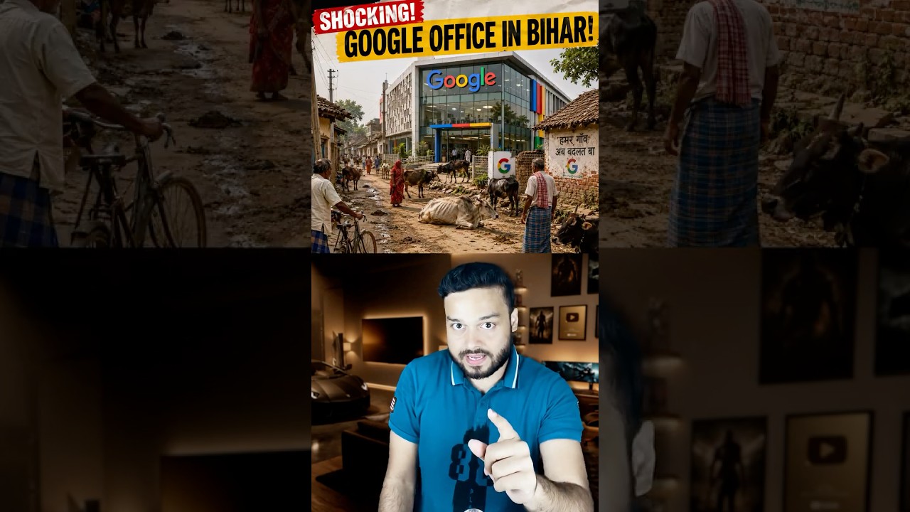 More Than INSANE! Google Office is Coming in Bihar! Bihar State of India is Growing #shorts