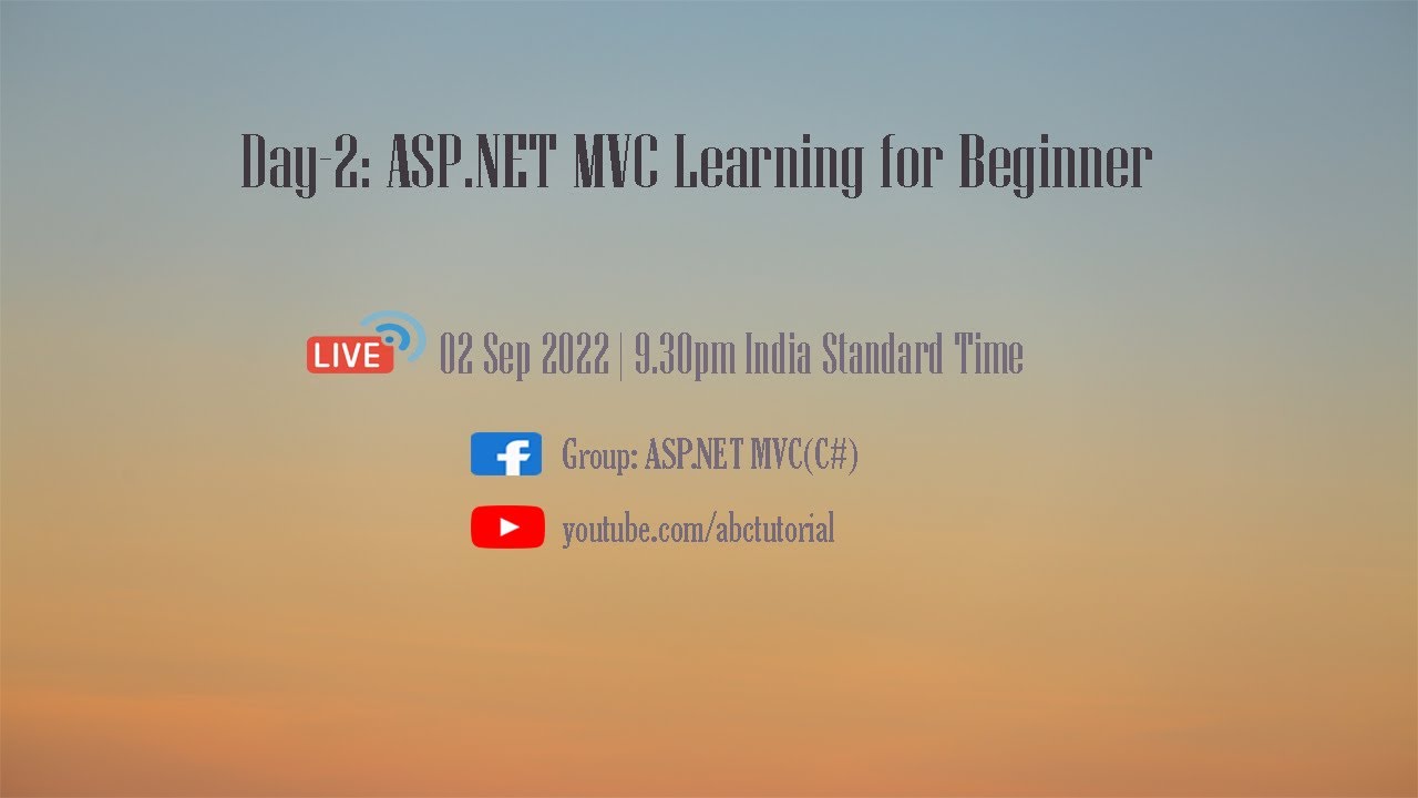 Day-2: ASP.NET MVC Learning Step by step