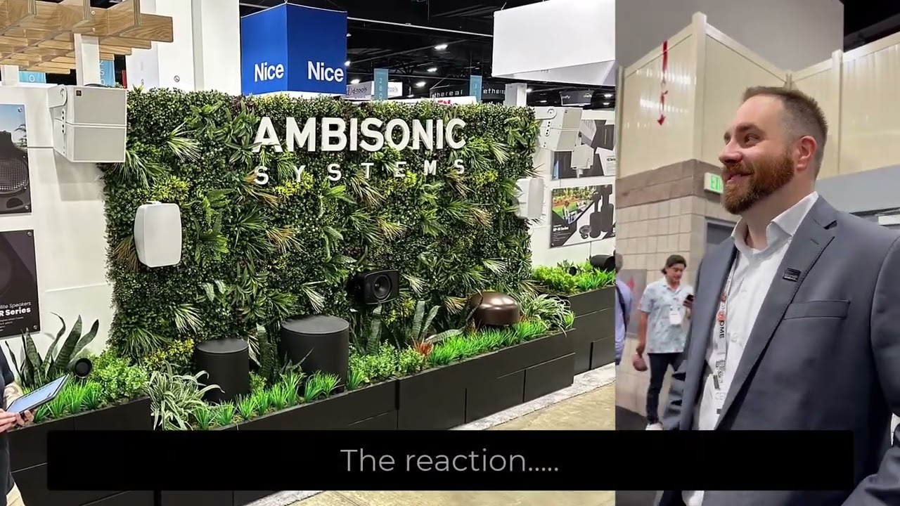 Emotions Unleashed: Ambisonic Ribbon Tweeter Sound System Demo | CEDIA 2023 | Origin Acoustics