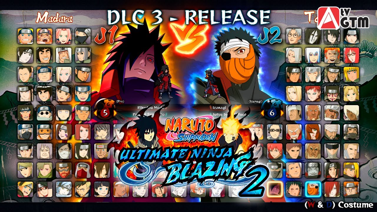 💥[¡UPDATE DLC 3!] Naruto Shippuden: Ultimate Ninja Blazing 2 MUGEN/IKEMEN