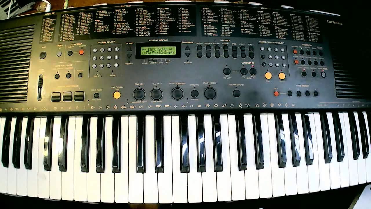 Technics KN-650 (medley DEMO songs)