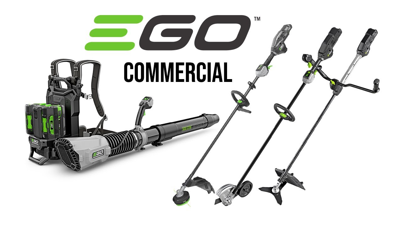 Ego 56V Commercial Gear Overview. Edger, Trimmer, Brush Cutter & Back Pack Blower