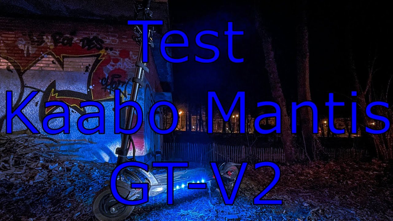 test kaabo mantis GT-V2 60v 24,5ah