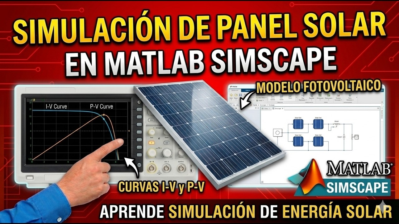 Simule un Panel Solar con Matlab Simscape
