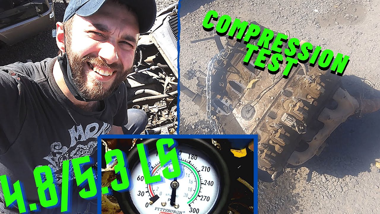 4.8/5.3 LS Compression Test on an engine stand