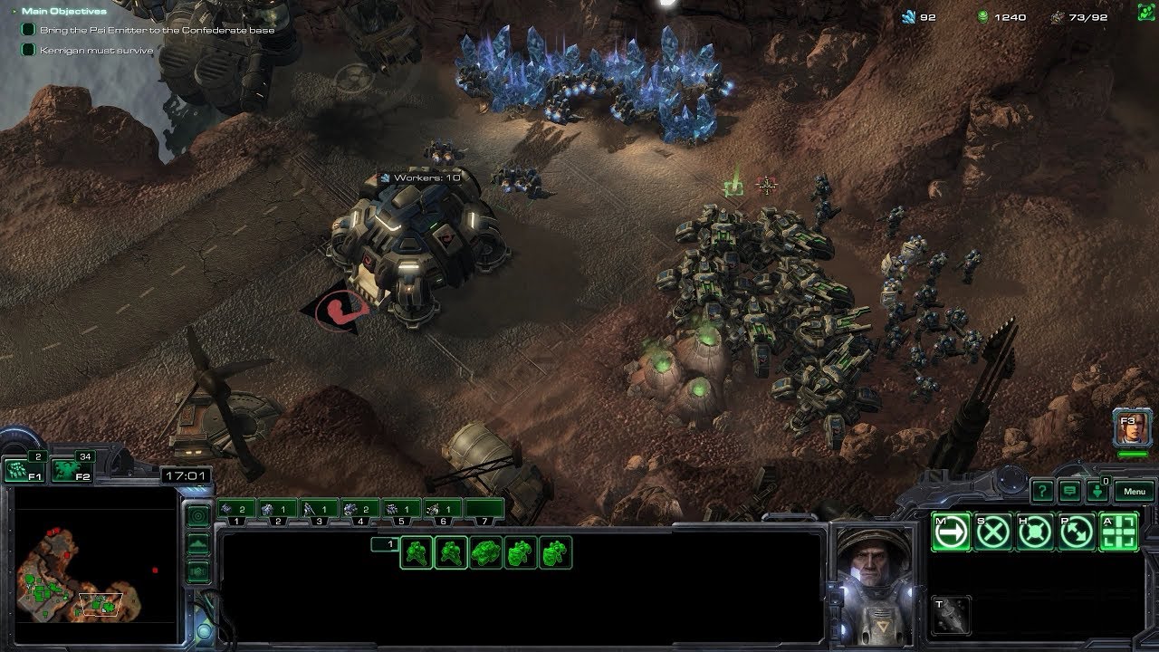 StarCraft: Mass Recall V7.0 Terran Campaign Mission 7 - The Trump Card