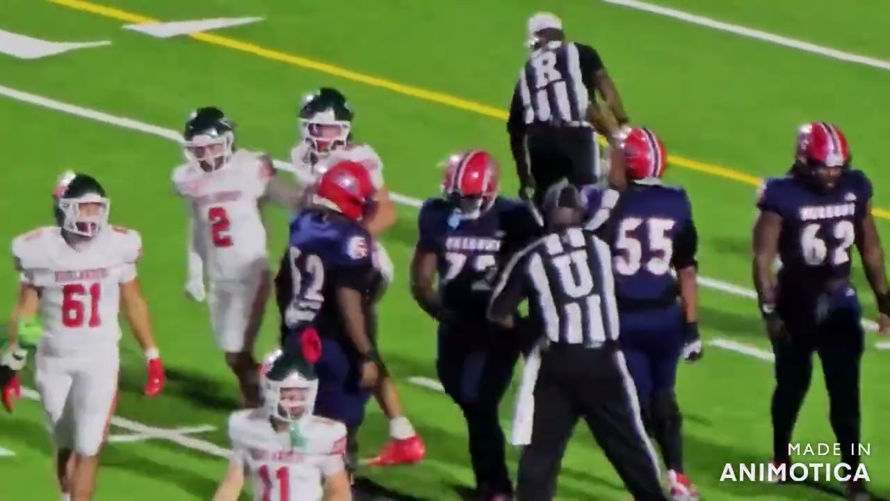 The Woodlands Highlanders vs Benjamin Davis Falcons (Bi-district playoff game)
