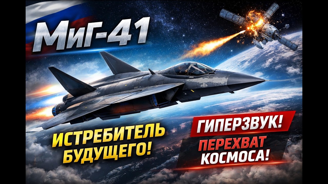 Mikoyan MiG-41 — Российский гиперзвуковой истребитель будущего