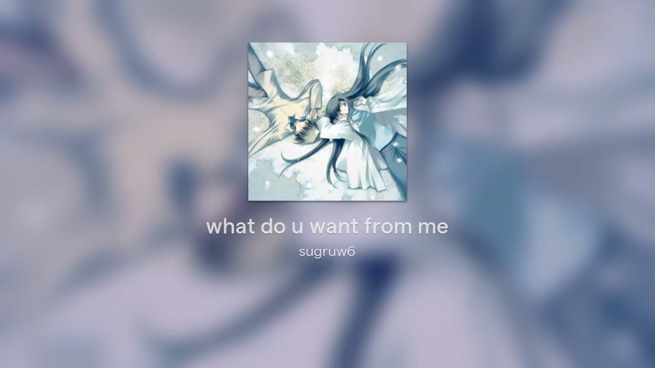 sugruw6 - what do u want from me (instrumental)
