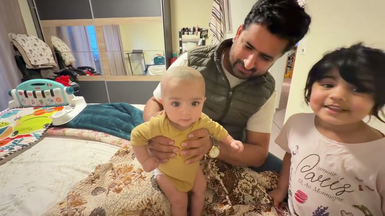 Regular Day routine with kids. Ahil k Tind kaise lag rai hai comments main batain.  🌸