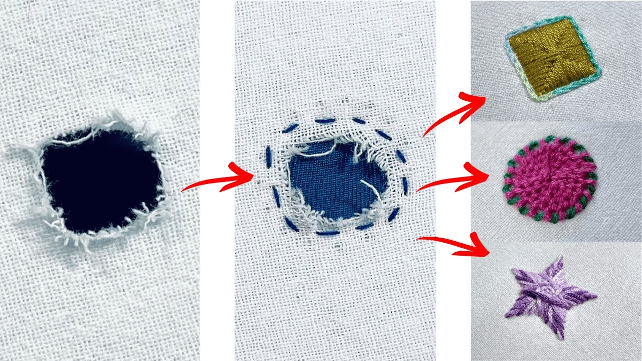 Fix Any Hole with 7 Decorative Shapes | Turn Damage into Design (Jady Kreativ)