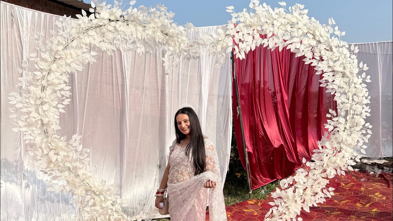 सीजन की पहली बारात मैं गई 🤟🏻❤️बैलपड़ाव पहुचे अपनी साइड मैं वहाँ काम रुक गया 🤔🤔#vlog 