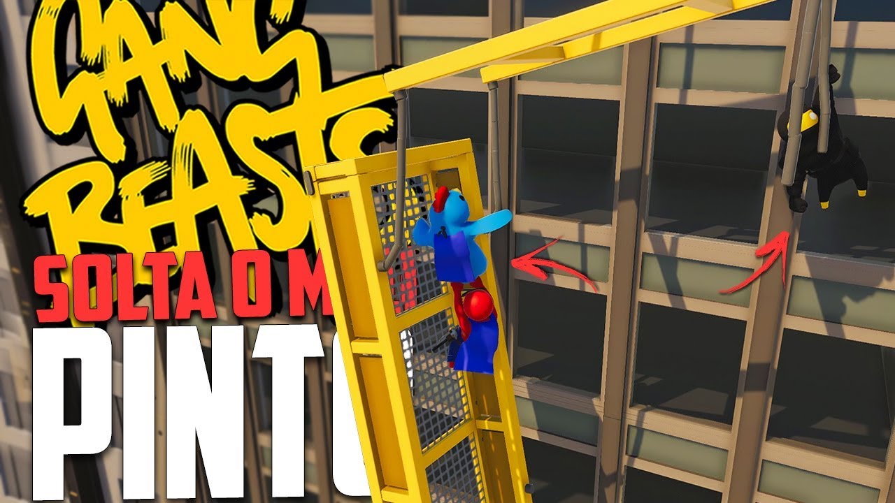 SOLTA MEU PINT0🐥- Gang Beasts Momentos Engraçados!