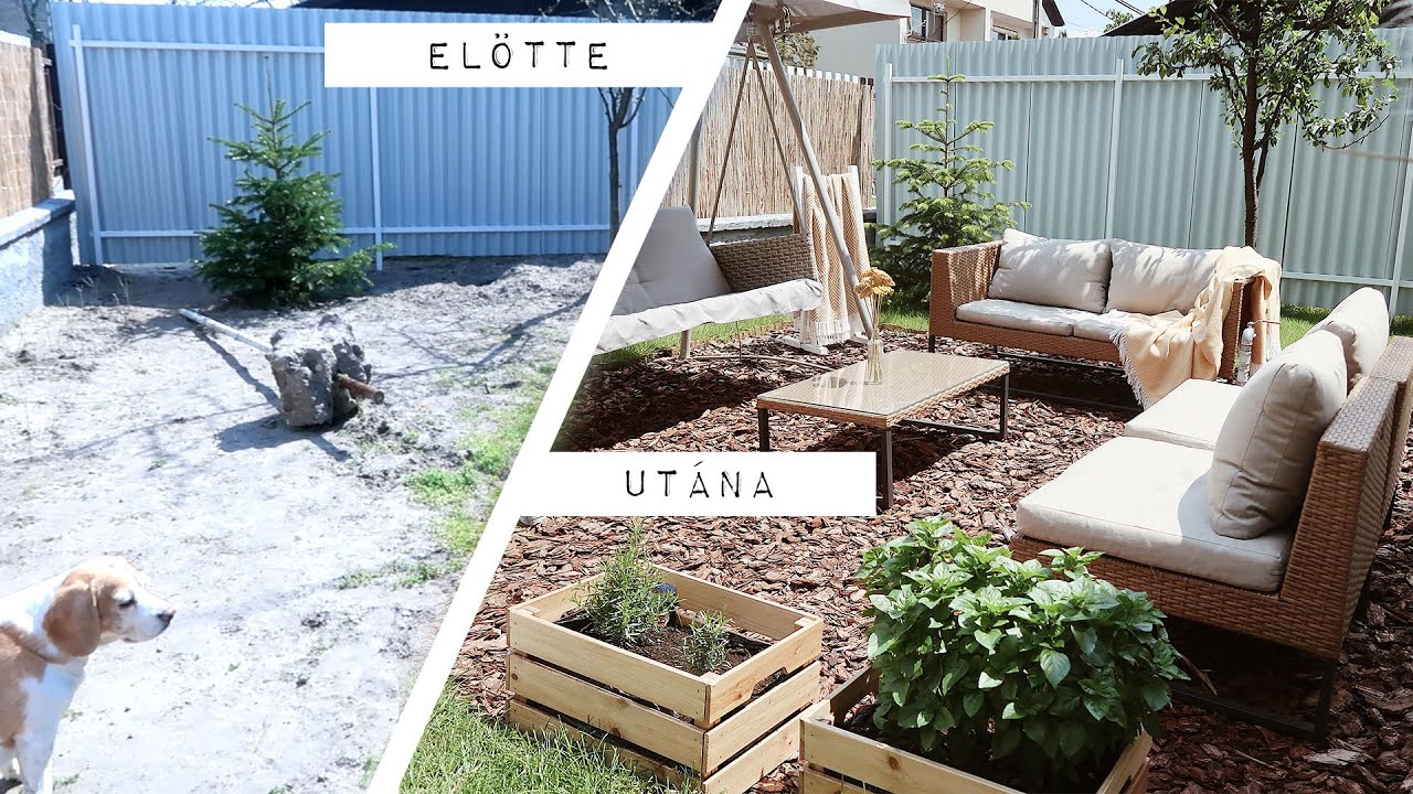 kerti terasz építés/átalakítás házilag ☼