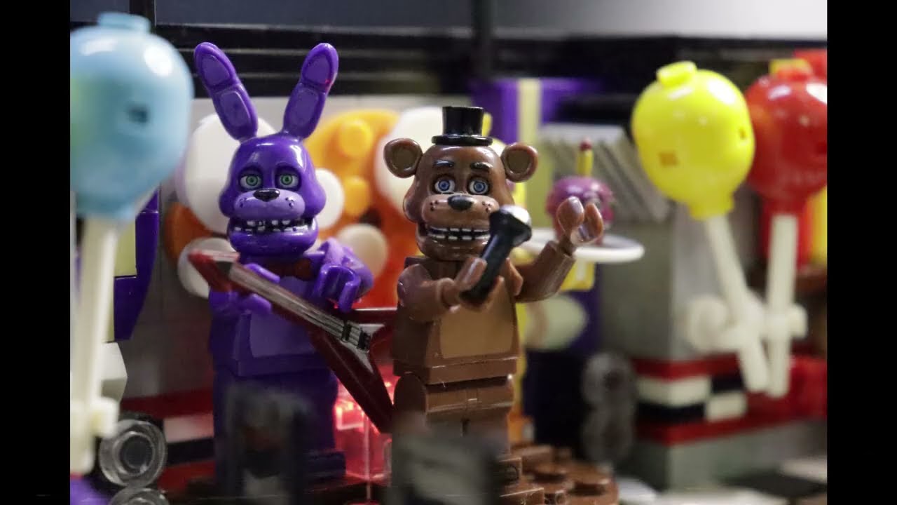 Feddy,s fazbear una pequeña intervención (VHS 3)(Lego fnaf)