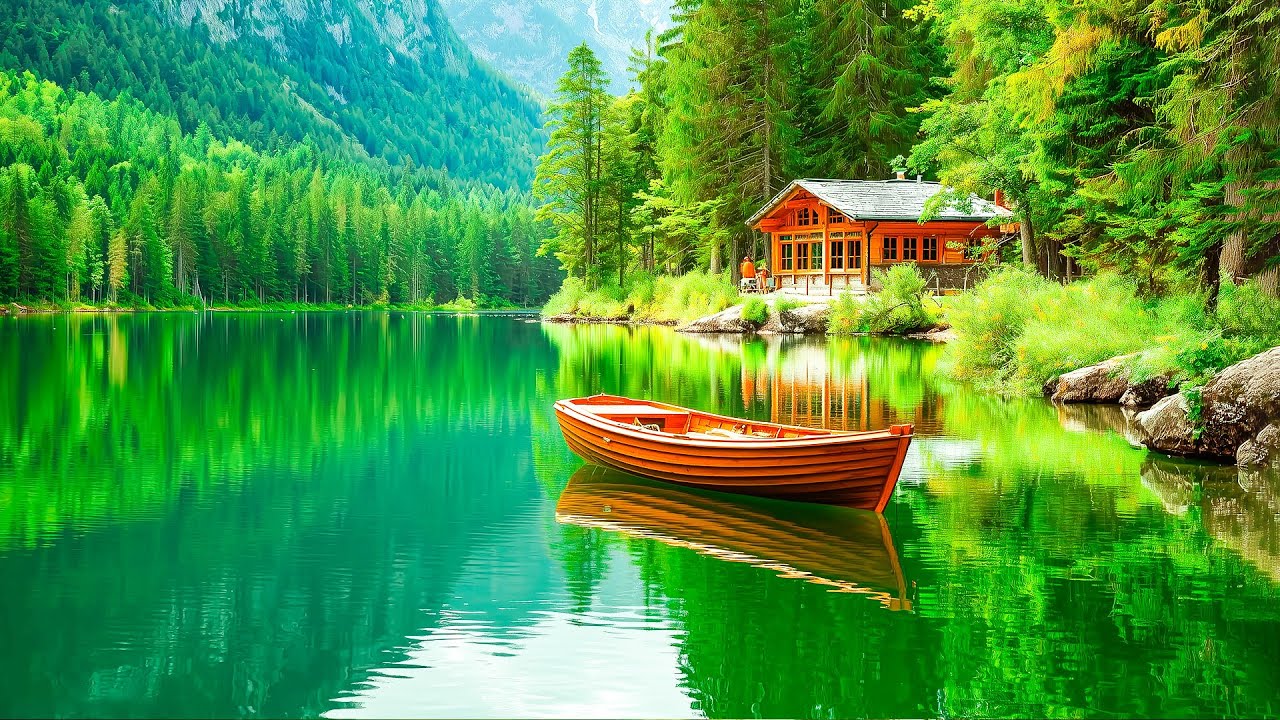 This Peaceful Nature Scenery Will Melt Your Stress Away 🌿 Relaxing Music Therapy