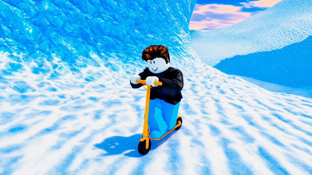 PISTA PERIGOSA DE PATINETE EM ALTA VELOCIDADE! ROBLOX