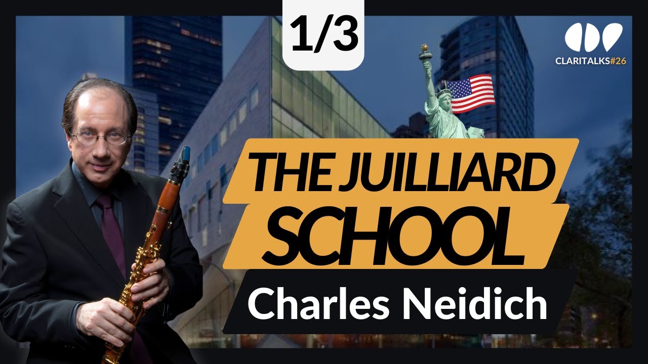 Charles Neidich: Profesor de la Juilliard School of Music de Nueva York ⚫🎙️Claritalks #26