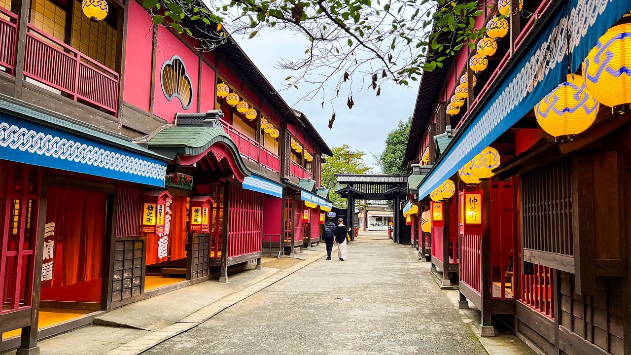 [Kyoto Walk]TOEI Kyoto Studio Park, тематический парк студий для съемок драматических фильмов