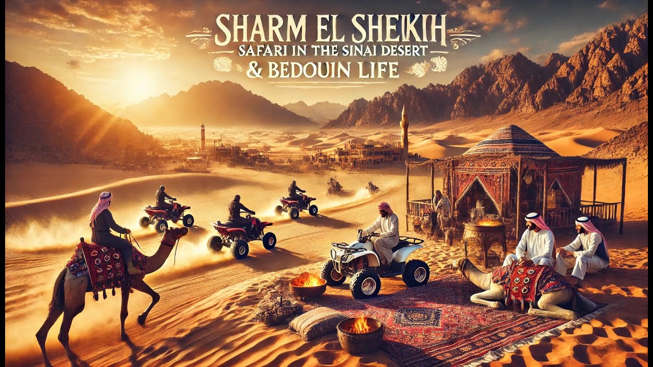 Sharm El Sheikh: Safari in the Sinai Desert & Bedouin Life 🇪🇬🐪