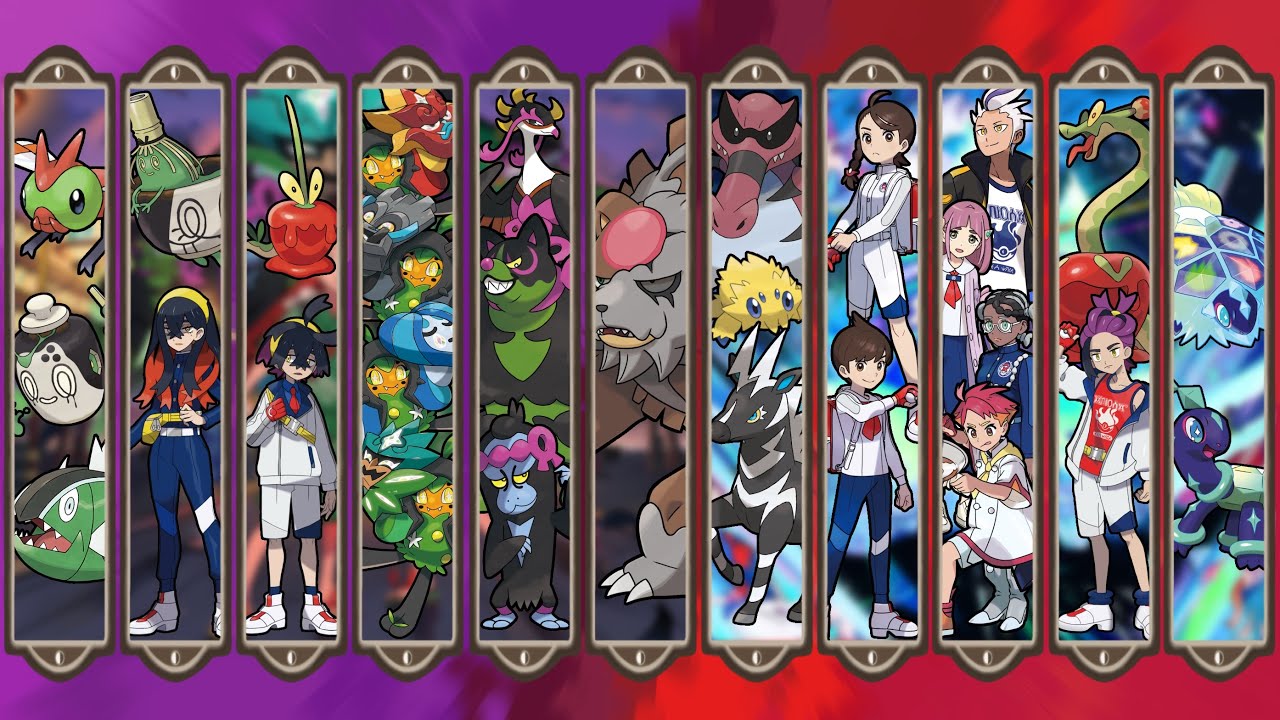 Pokemon Scarlet & Violet all DLC Battle Theme