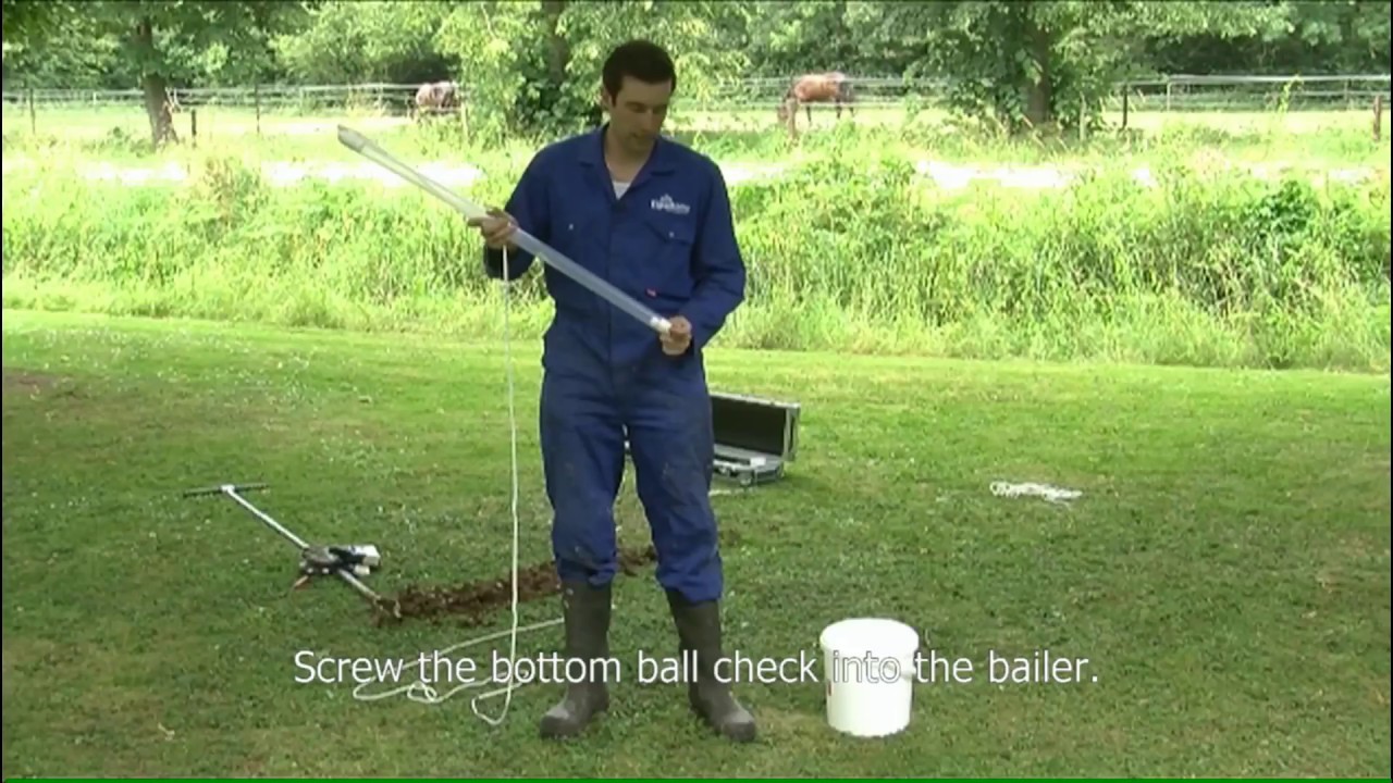 3. Working principle bailer sampler