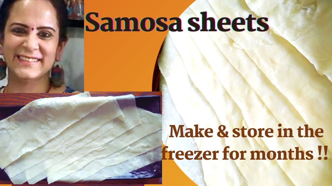 Homemade Samosa sheets at Home / Samosa Patti Recipe / Make & Freeze Samosa sheets