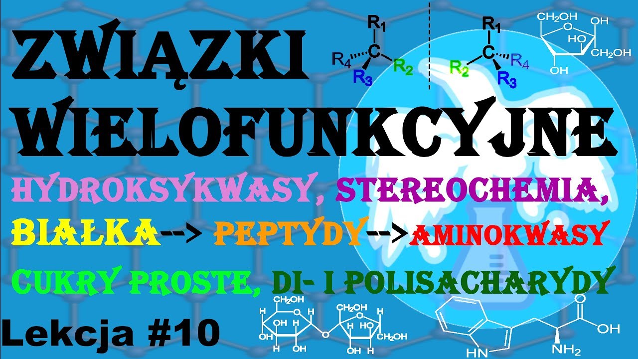 związki WIELOFUNKCYJNE 💙 chemia matura | chemia organiczna