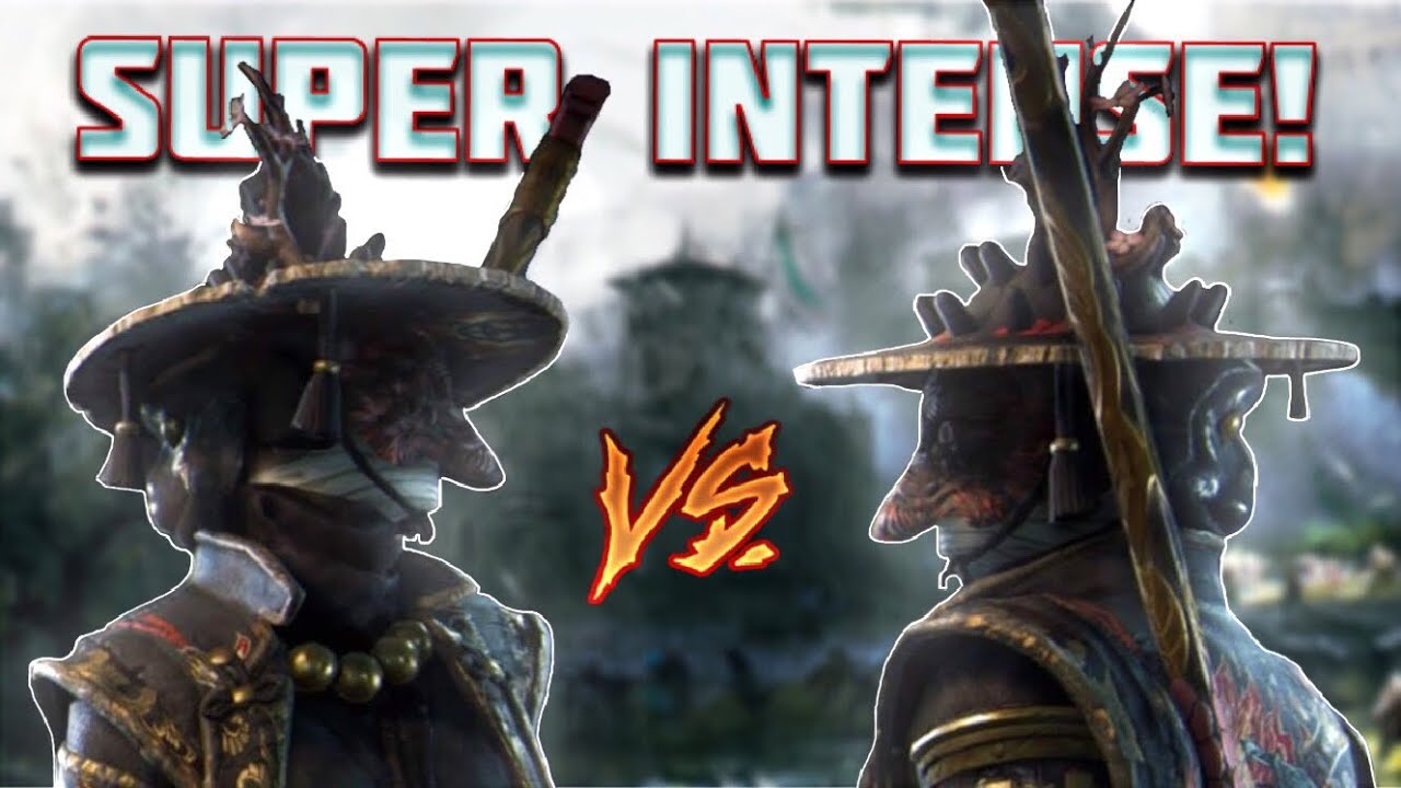 FIGHTING MY CLONE?!?! (THIS GUY IS A BEAST) - For Honor | HIGH LEVEL NOBUSHI DUELS!!
