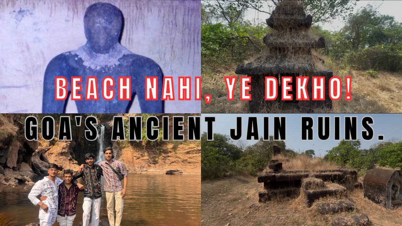 गोवा Ke Khamosh Khandar: The Forgotten Jain Temple #goajains #beachlife #jainlifeingoa #goadiaries #
